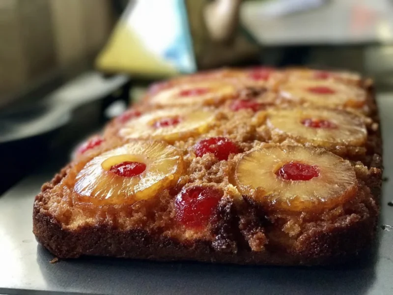 Bizcocho de piña