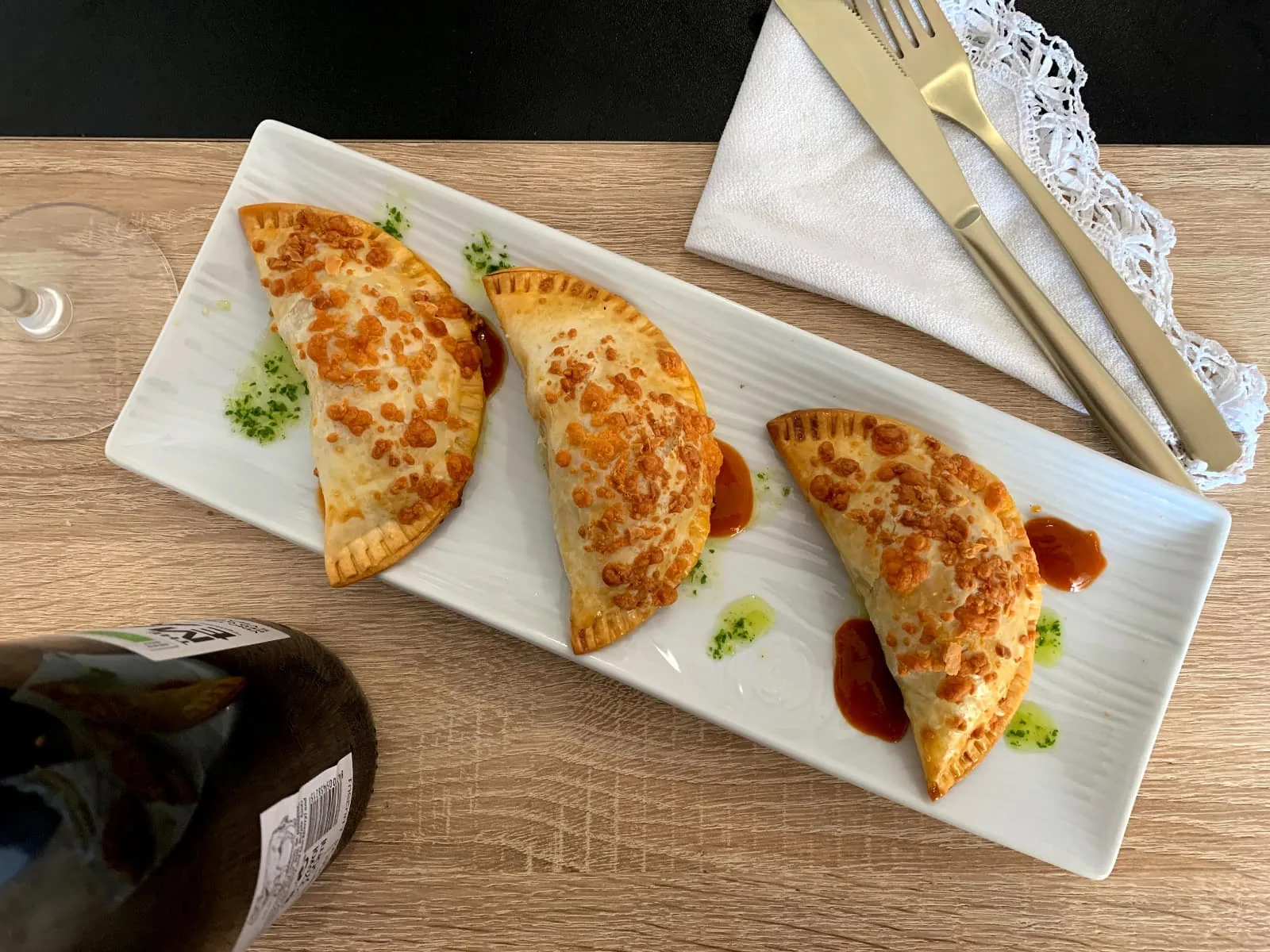 Empanadillas de atún al horno