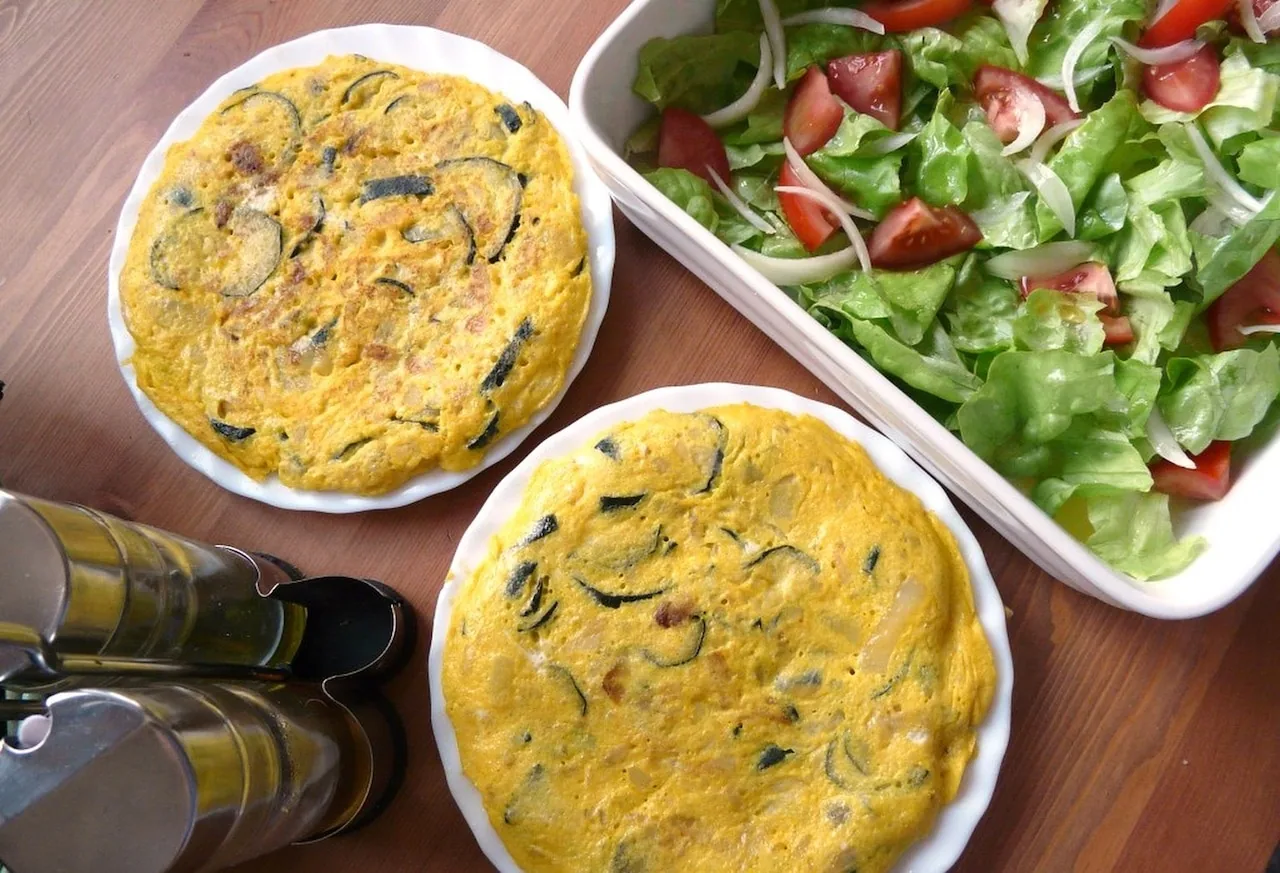 Tortilla de Calabacín más Rica que la de Patatas