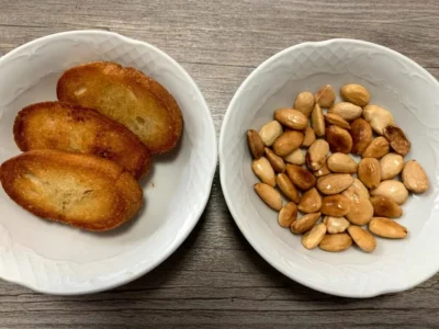 Tortillitas de pescado en salsa