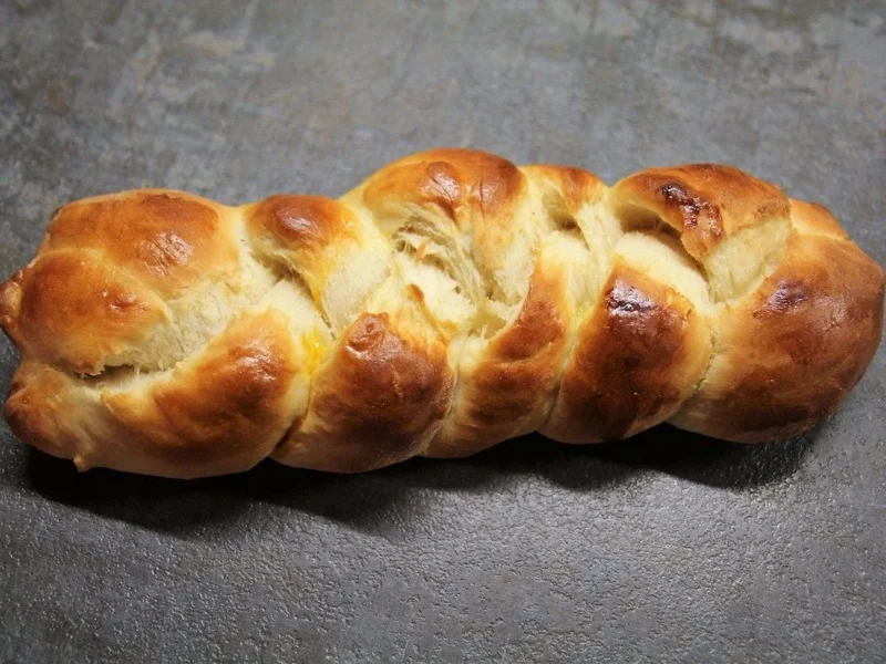 Trenza dulce brioche