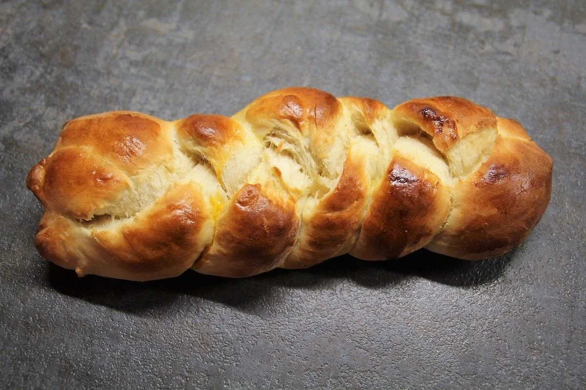 Trenza dulce brioche