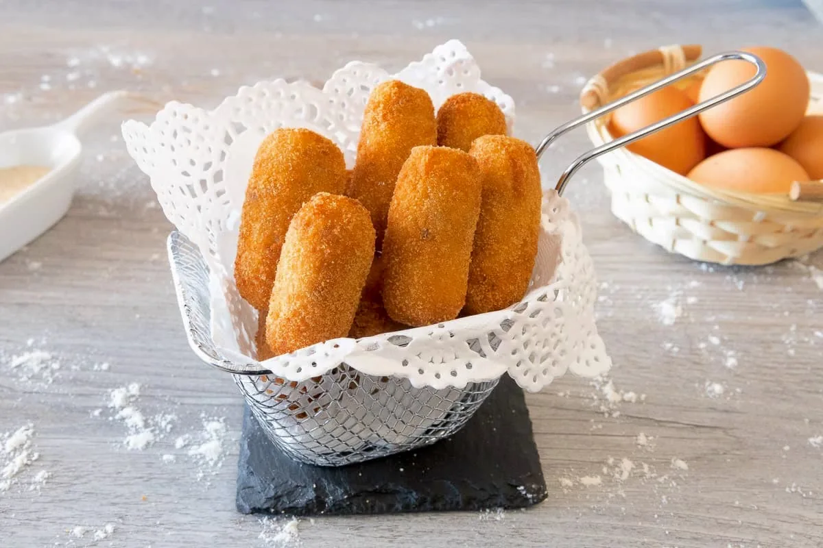 Croquetas de jamón ibérico