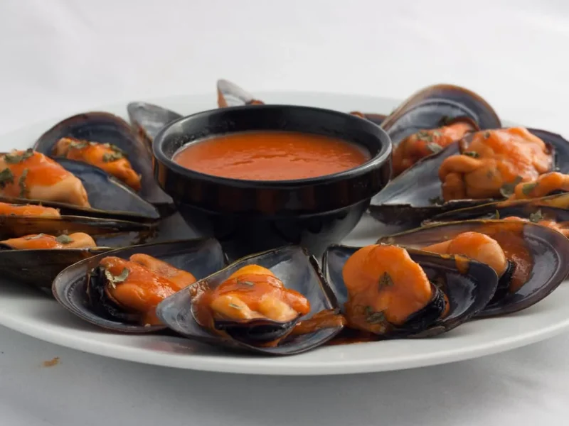 Mejillones cabreados