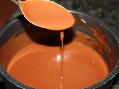 Roscos de colores con cobertura de chocolate
