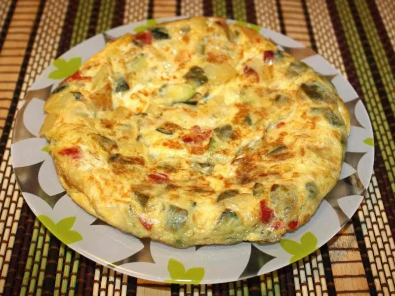 Tortilla de verduras