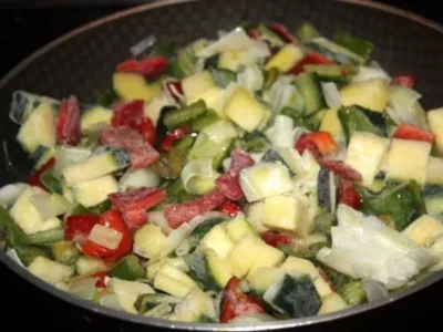 Tortilla de verduras
