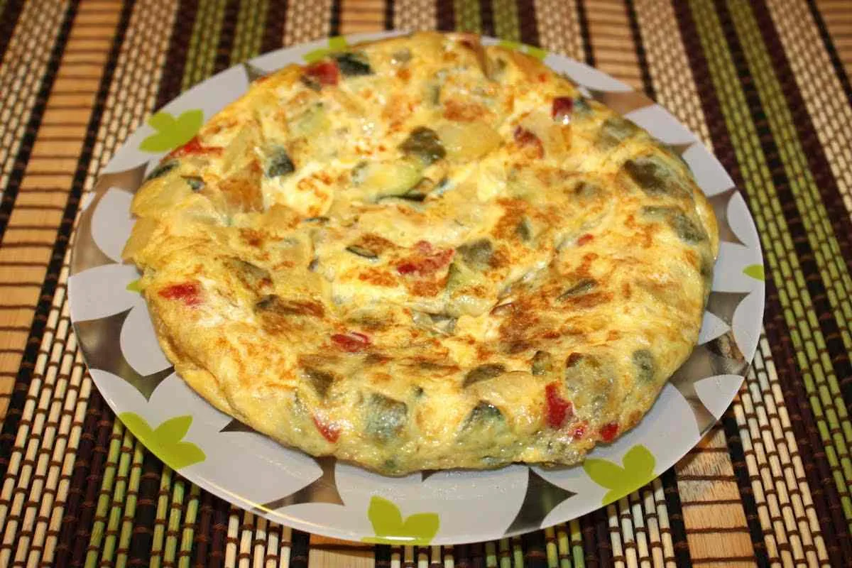 Tortilla de verduras