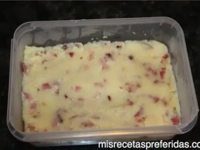 Bocaditos de patatas con beicón
