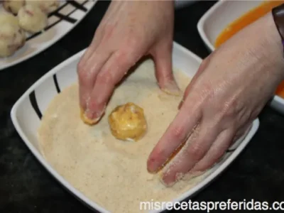 Bocaditos de patatas con beicón