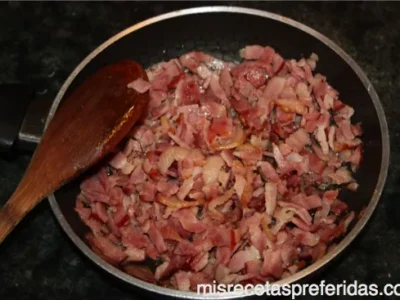 Bocaditos de patatas con beicón