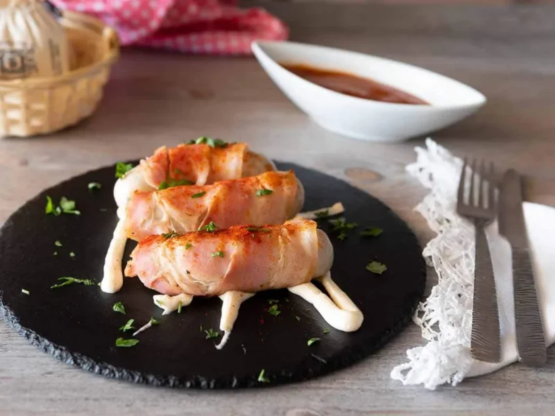Bratwurst con beicon