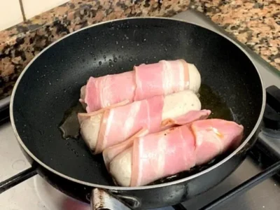 Bratwurst con beicon