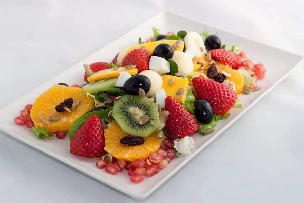 Ensalada de frutas exóticas