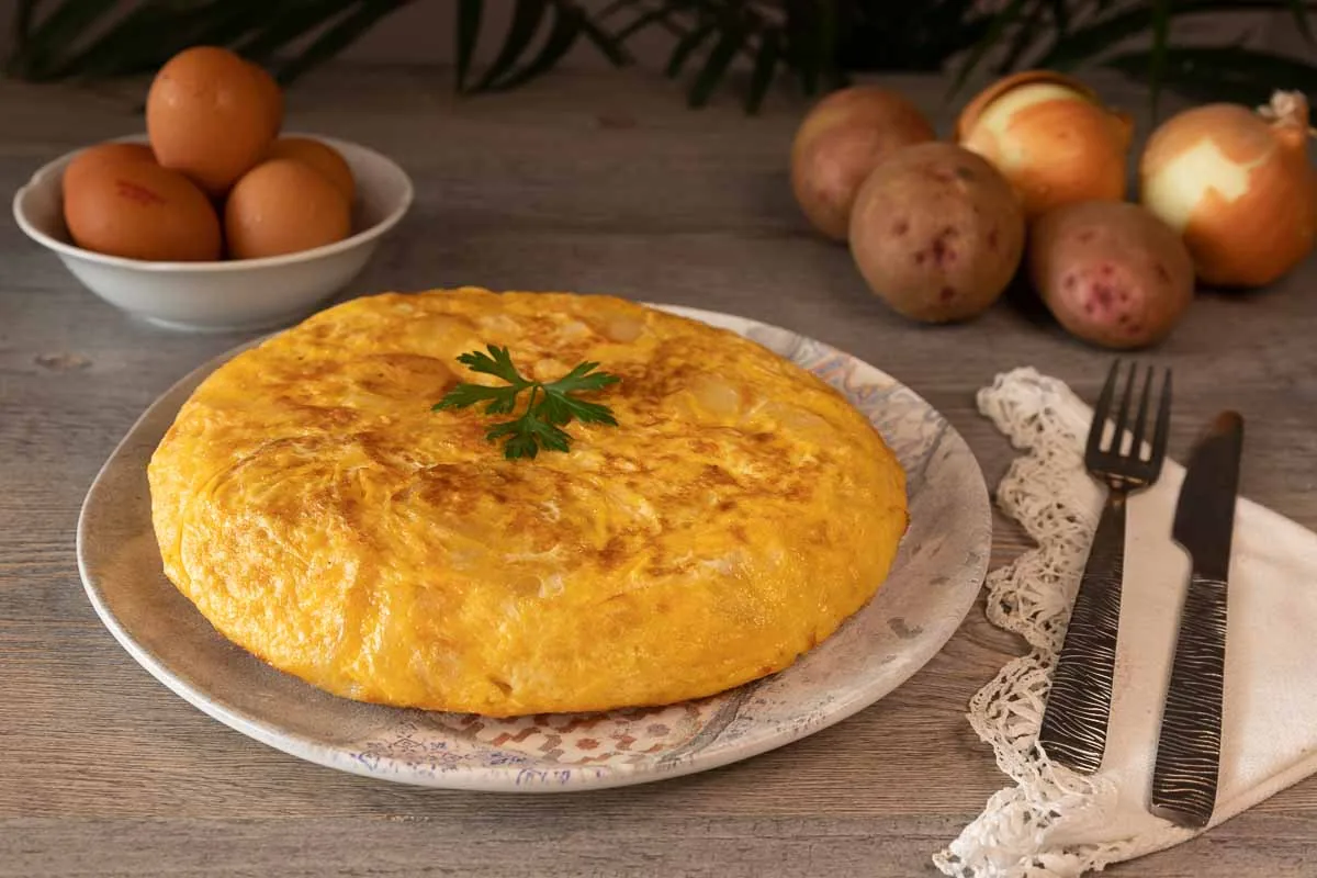 Tortilla de patatas al horno