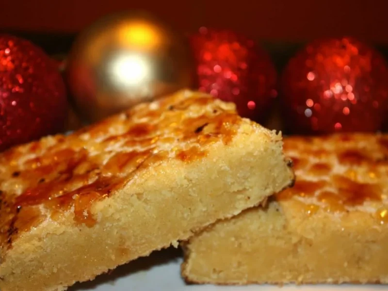 Turrón de yema tostada