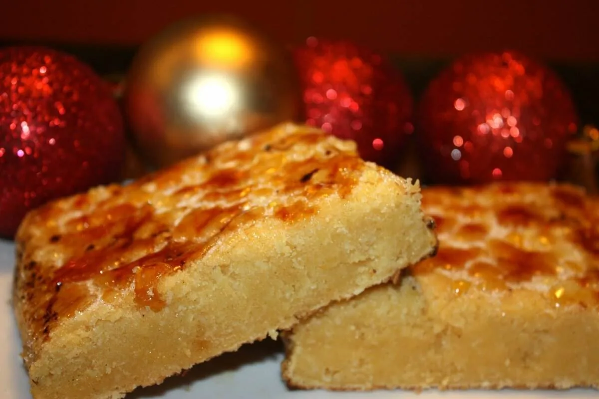 Turrón de yema tostada