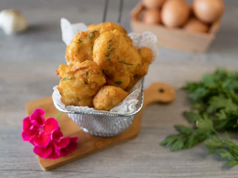 Buñuelos de merluza