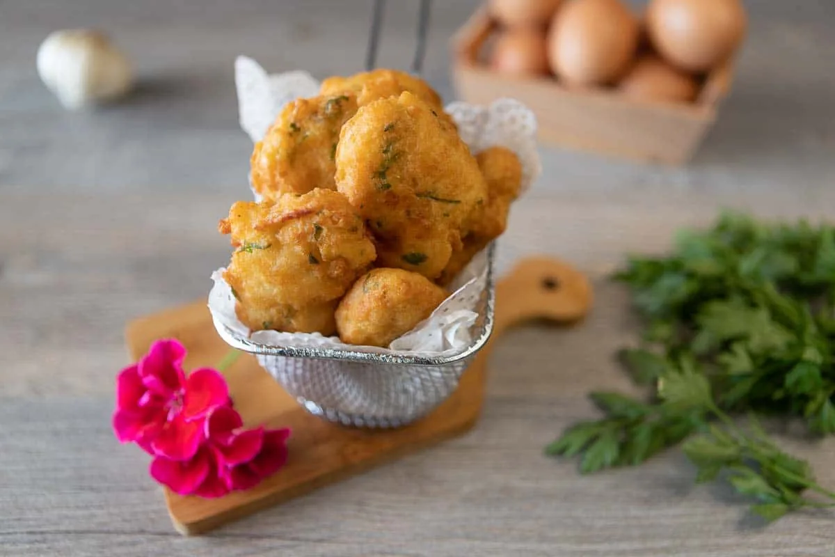 Buñuelos de merluza