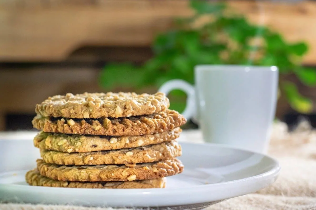 Galletas integrales con avena y semillas