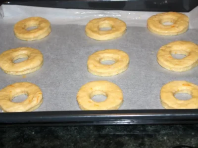 Roscos de brioche con glaseado