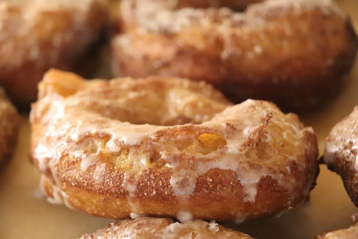 Roscos de brioche con glaseado