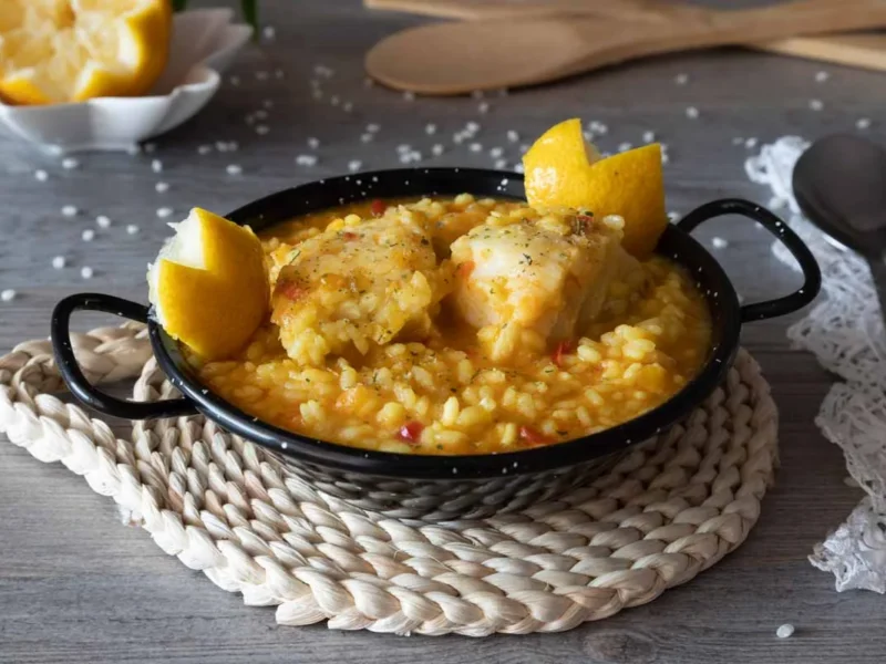 Arroz con bacalao