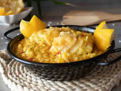 Arroz con bacalao