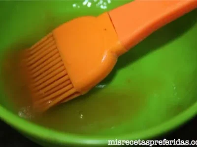 Bizcocho de naranja con manzana