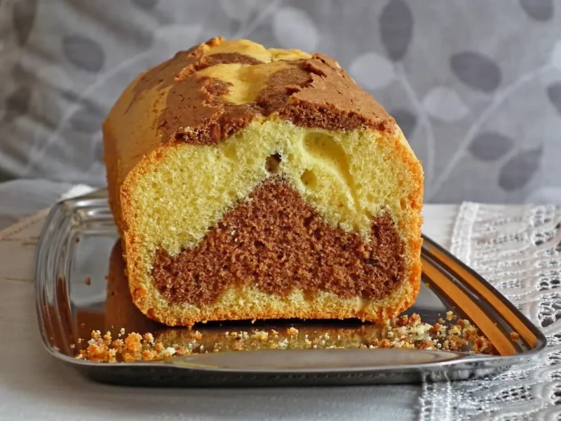 Cake con chocolate