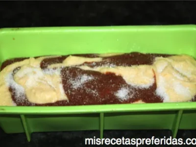 Cake con chocolate