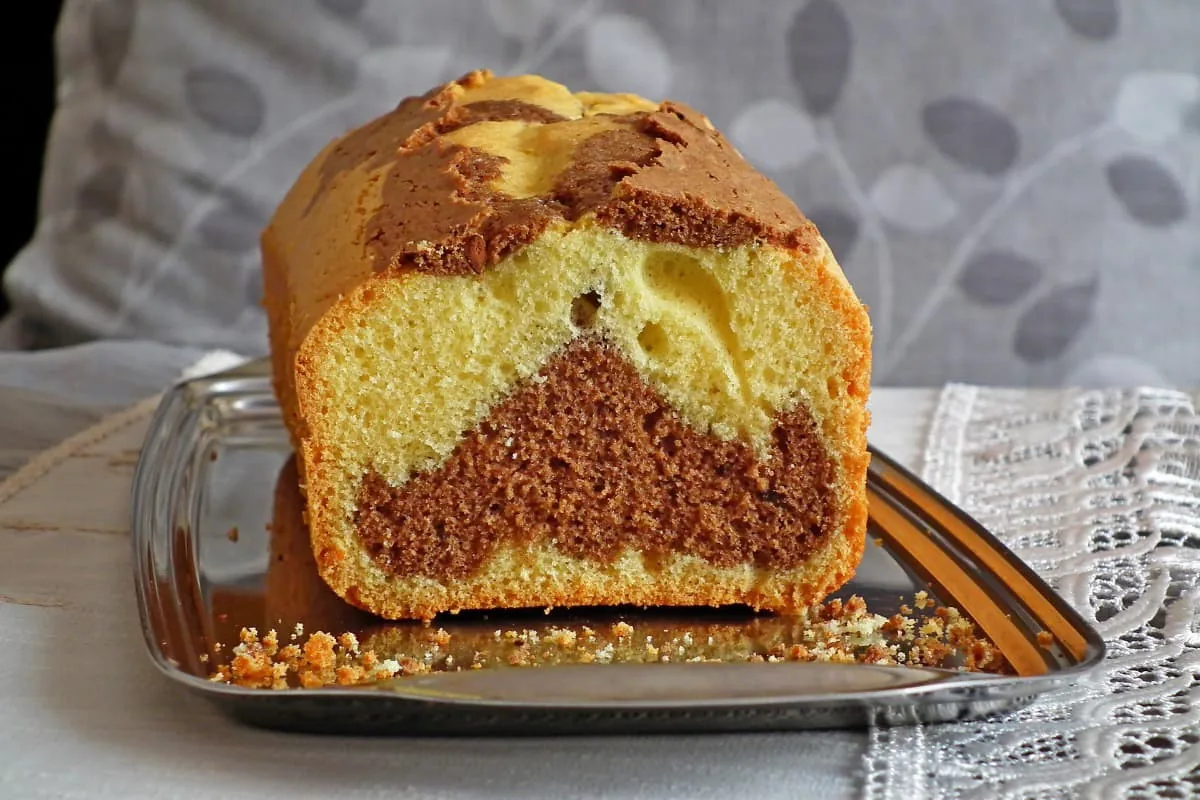 Cake con chocolate