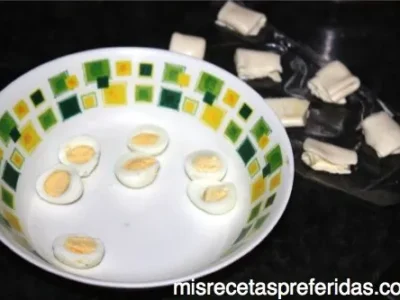 Croquetas de huevo de codorniz con bechamel