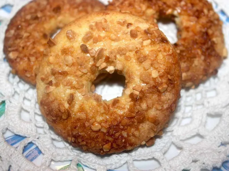 ROSQUILLAS CON CROCANTI DE ALMENDRAS