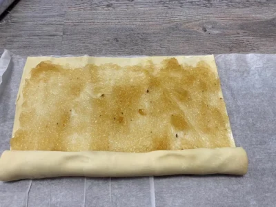 Delicias de hojaldre con Cabello de Ángel