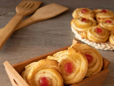 Delicias de hojaldre con Cabello de Ángel
