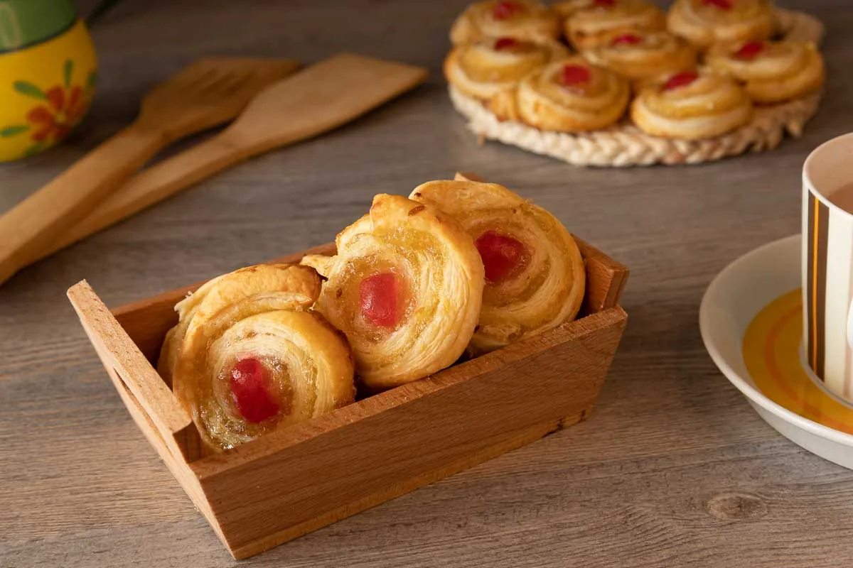 Delicias de hojaldre con Cabello de Ángel
