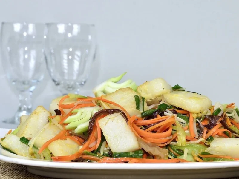 Ensalada templada de verduras