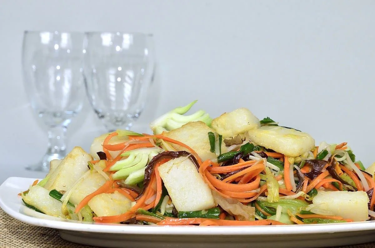 Ensalada templada de verduras