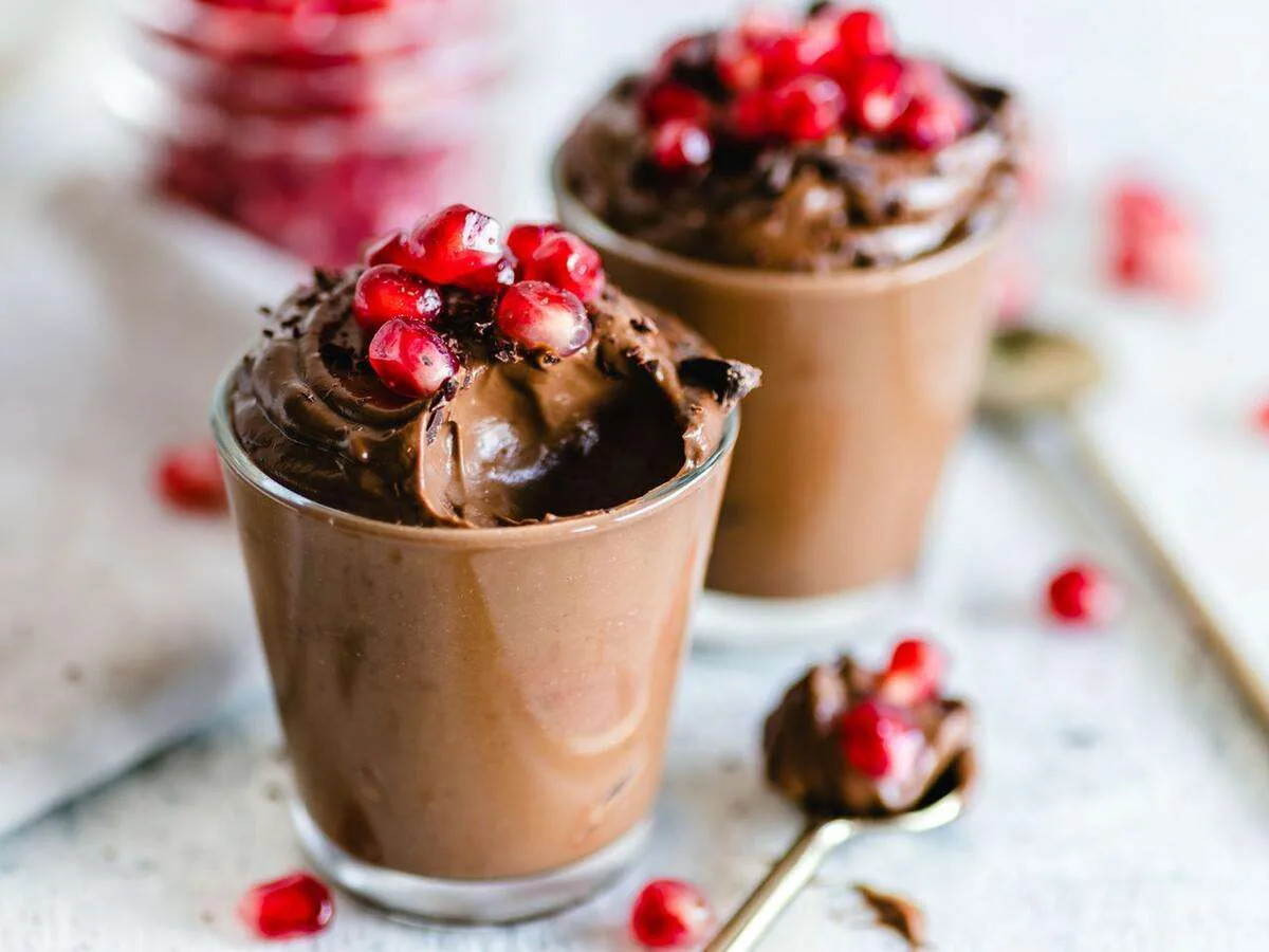 Mousse de chocolate negro