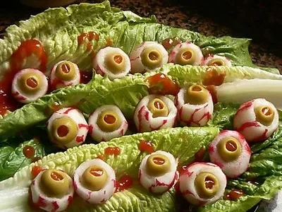 RABANILLOS CON ACEITUNAS