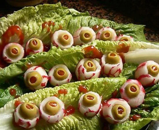 RABANILLOS CON ACEITUNAS