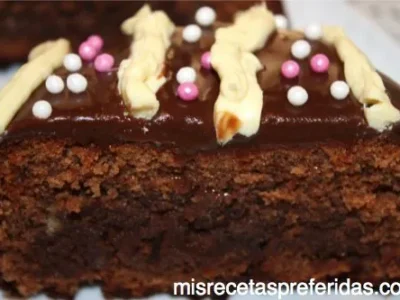 Bizcocho doble chocolate