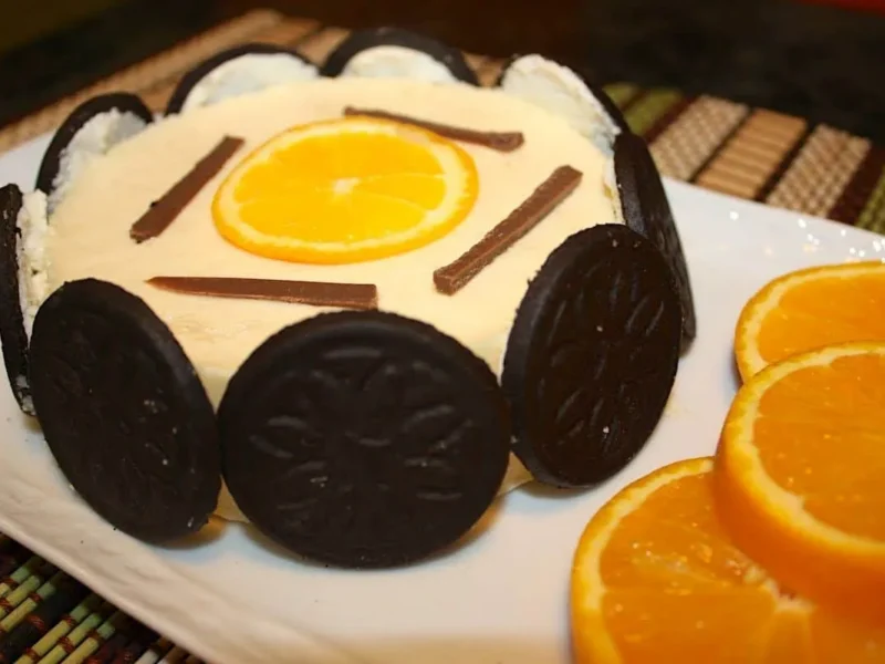 Mousse de naranja