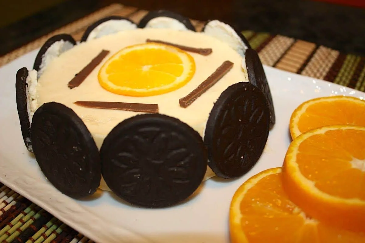 Mousse de naranja