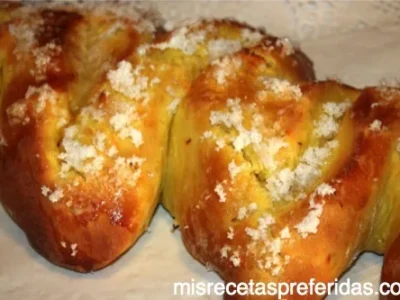 Pan dulce de anis y azafran