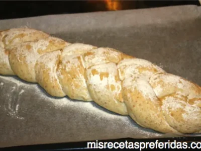 Trenza de pan de molde