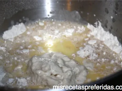 Trenza de pan de molde