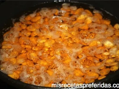 Turrón de almendra y miel