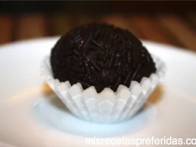 Trufas chocolate negro